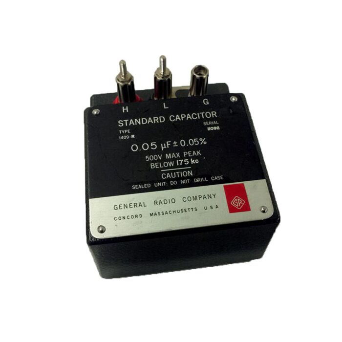 General Radio 1409R for Rent, Standard Capacitor, 0.05 uF