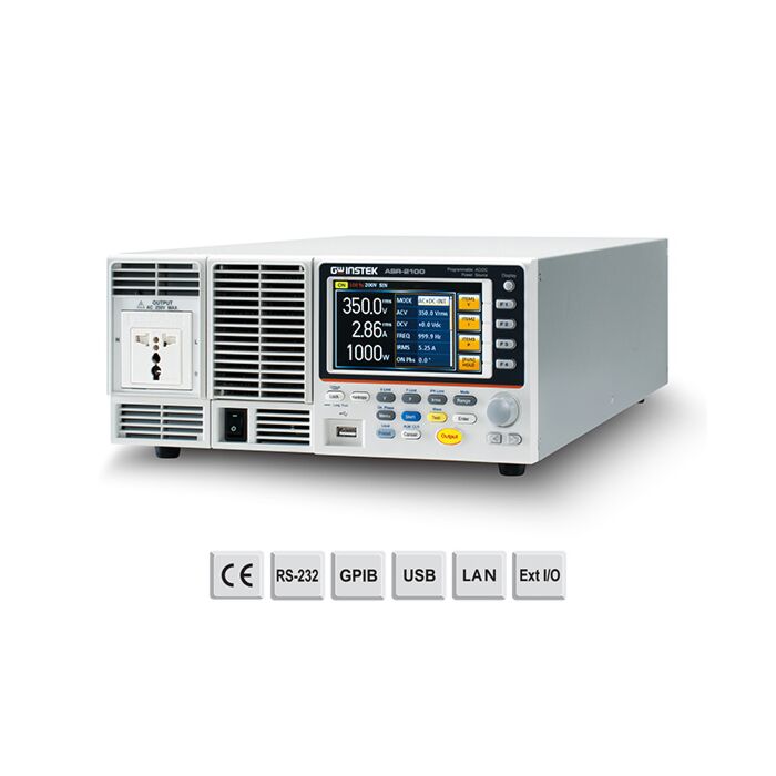 GW Instek ASR-2100 Programmable AC/DC Source (USB + LAN) 1000VA