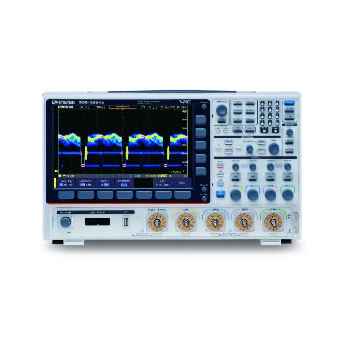GW Instek GDS-3652A Mixed Signal Oscilloscope, 650MHz, 5GS/s, 2 Channel with LAN/USB 