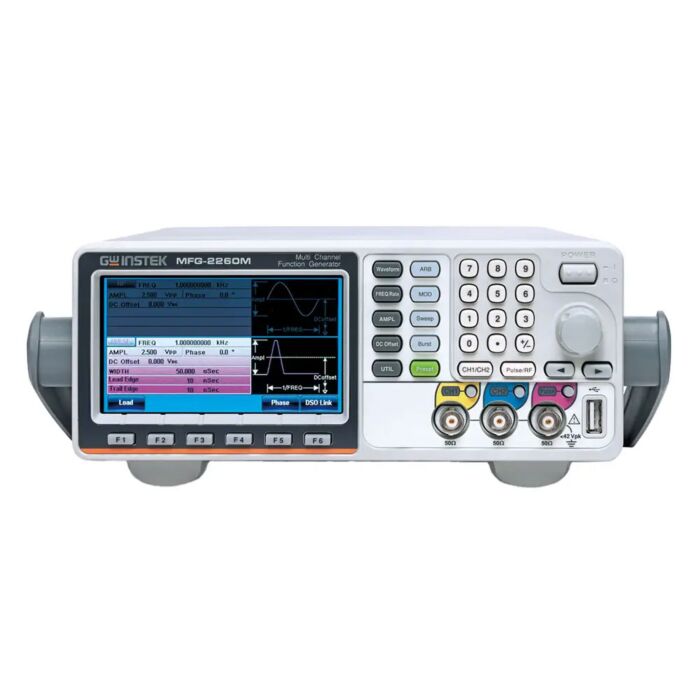 GW Instek MFG-2260M 60MHz Dual Channel Arbitrary Function Generator with Pulse Generator