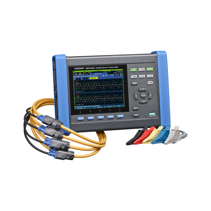 Hioki PQ3100 Power Quality Analyzer Kit, FMI 