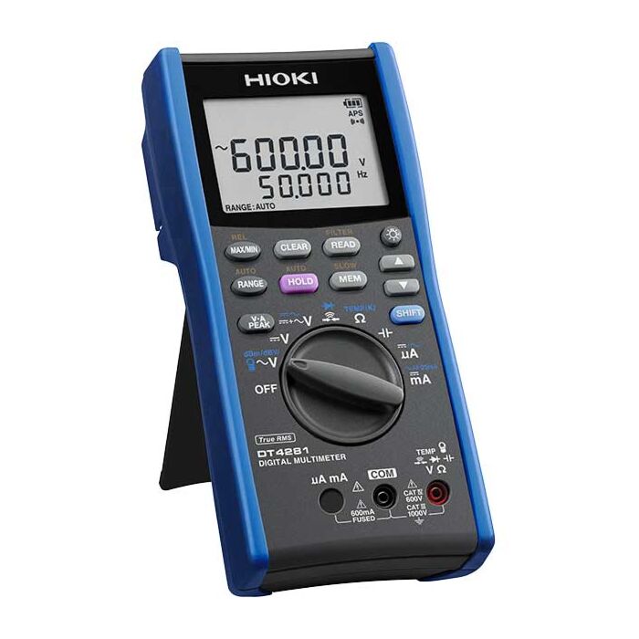 Hioki DT4281 Digital Multimeter, +/-025% accuracy, 60000 count