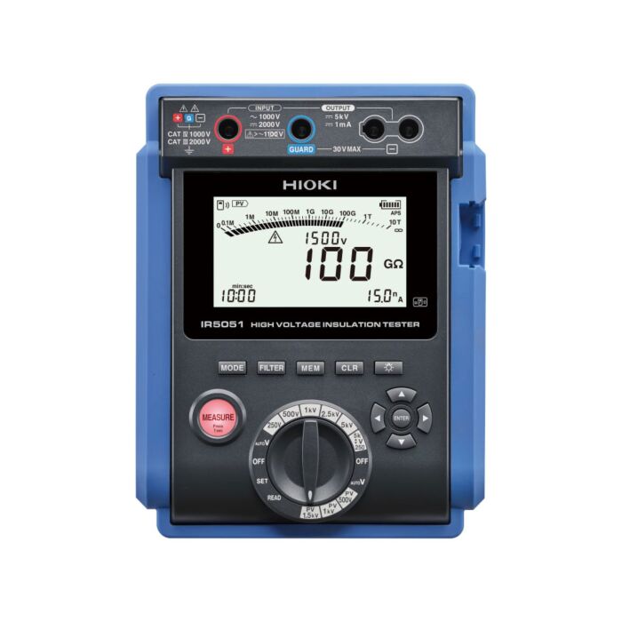 Hioki IR5051-90 High Voltage Insulation Tester (PV)/Wireless Adapter