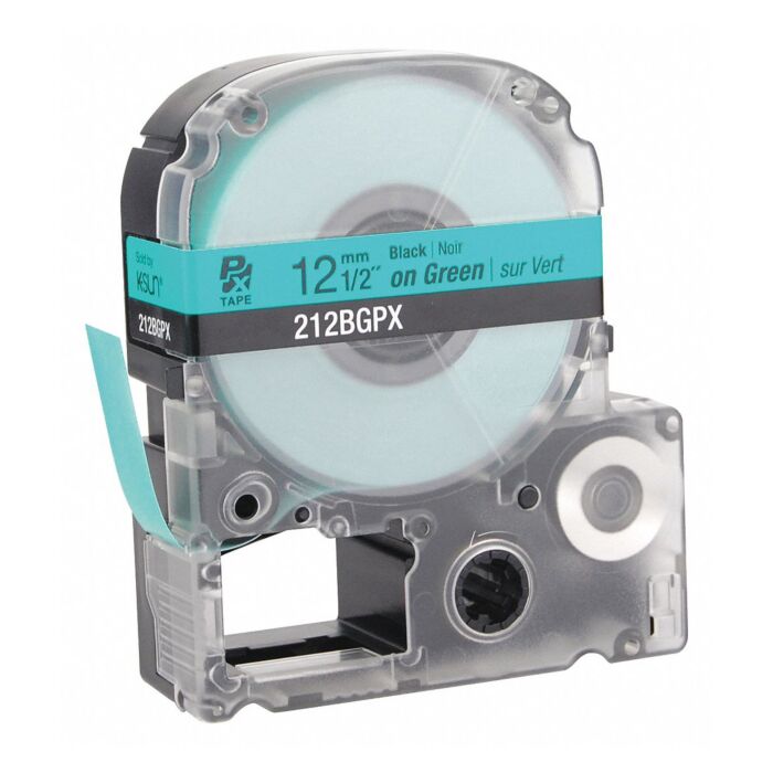 K-Sun 212BGPX 1/2_ x 30_ LabelWorks PX Industrial Tape (Industrial) Polyester