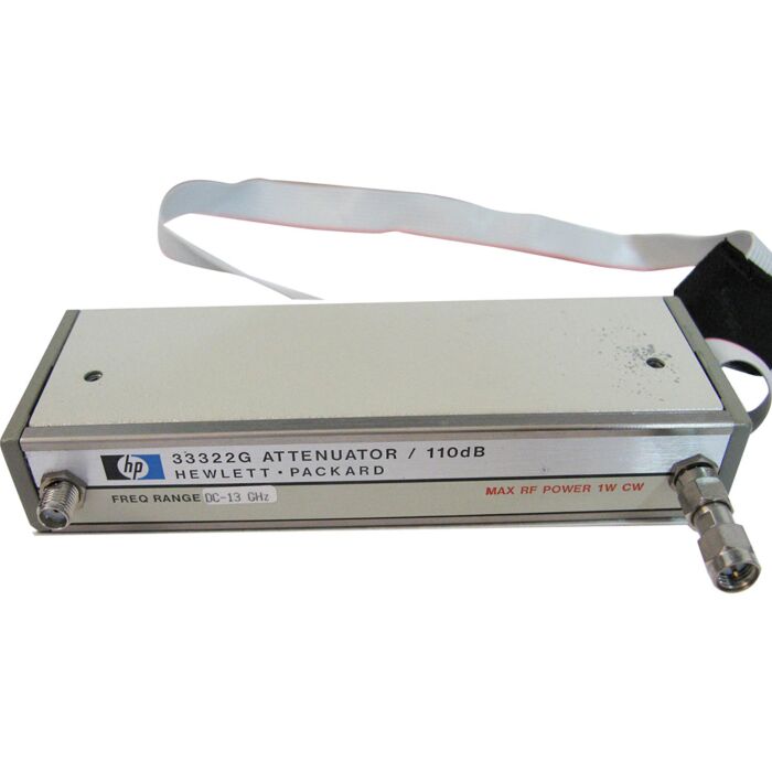 Keysight 33322G for Rent, Programmable Step Attenuator, 110 dB, 0 - 4 GHz