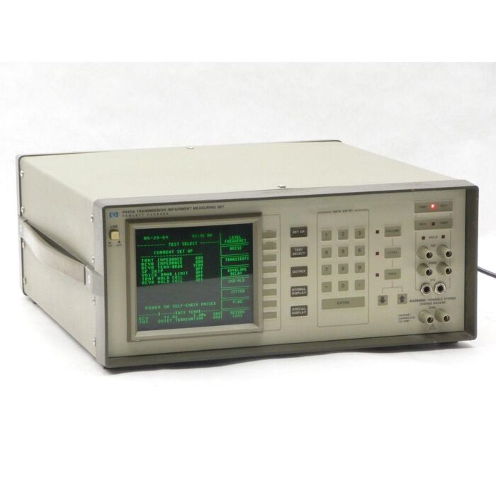 Keysight 4945A for Rent, Transmission Impairment Measuring Set, 110 KHz