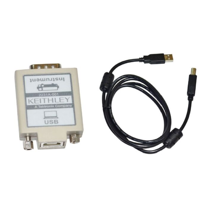 Keithley 2231A-001 USB Adapter with USB Cable 
