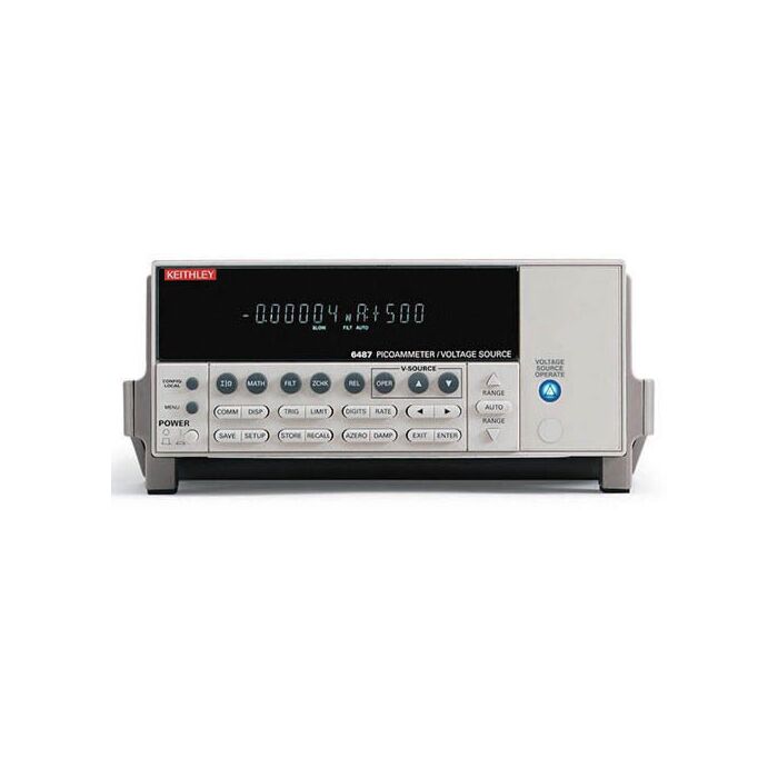 Keithley 6487 for Rent, Picoammeter/Voltage Source, 10fA resolution, 5-1/2 digit