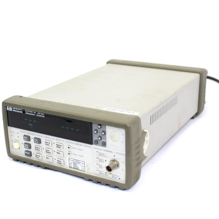 Used Keysight Technologies 53181A RF Frequency Counter
