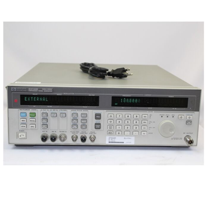 Keysight / Agilent 83732B for Rent, Synthesized Signal Generator, 100MHz to 20GHz