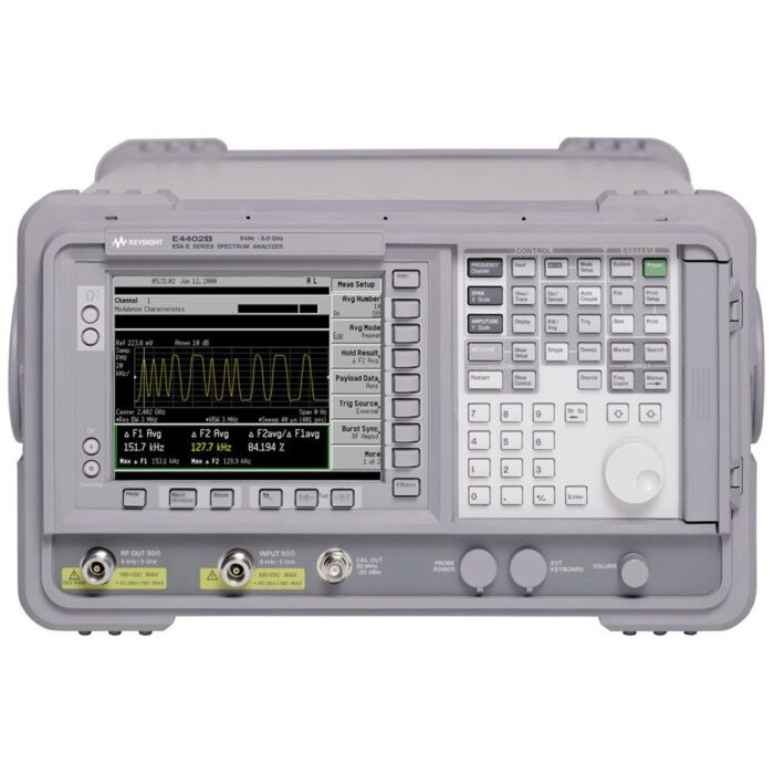 Keysight / Agilent E4402B Used for Sale ESA-E Spectrum Analyzer, 9kHz to 3.0GHz