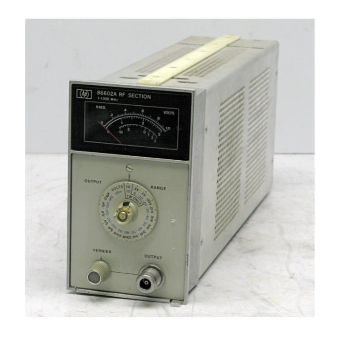 Keysight 86602A for Rent, RF Section Plug-in, 1 to 1250MHz, 1Hz Resolution