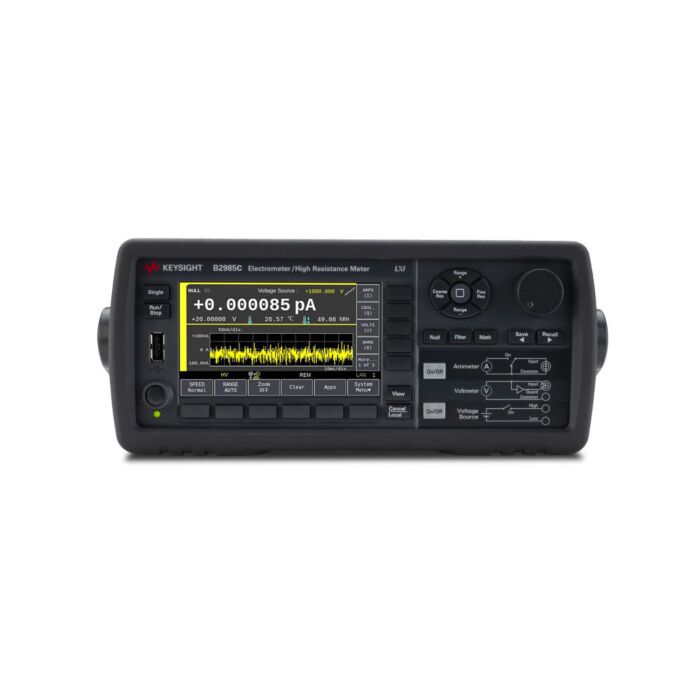 Keysight B2985C Electrometer/High Resistance Meter, 0.01fA, 1000V