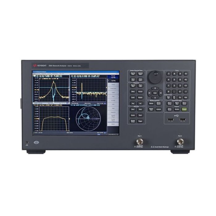 Keysight E5061B-3L3 LF-RF network analyzer with DC bias source, 5 Hz to 500 MHz