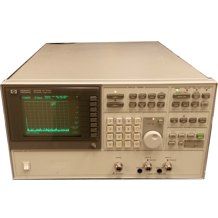 Keysight 3577B for Rent, Network Analyzer, 5 Hz to 200 MHz