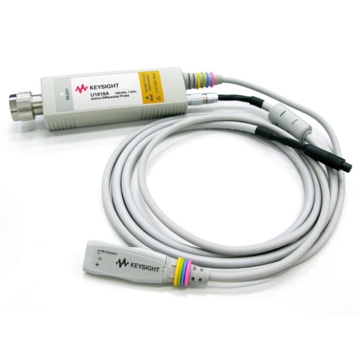 Keysight U1818A 100 KHz to 7 GHz active differential probe