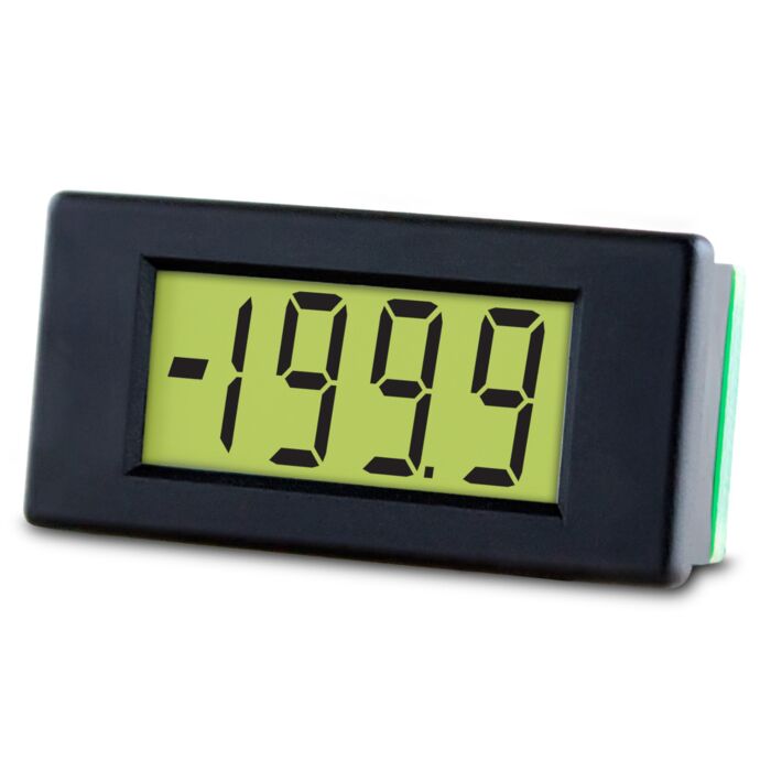Lascar DPM 2AS-BL 3.5 Digit Backlit LCD Voltmeter Module, 8.25 mm Digit Height