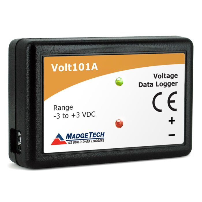MadgeTech VOLT101A-15V Low Level, -1 V to 16 V, DC Voltage Recorder