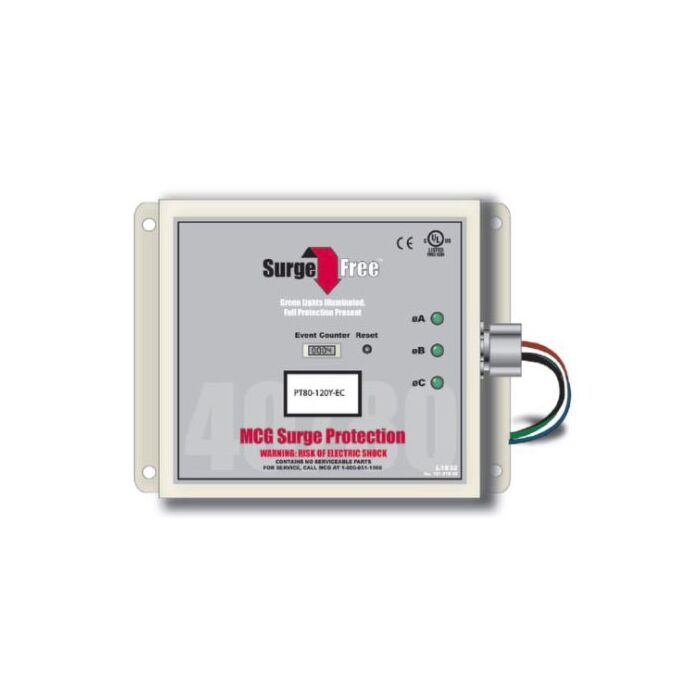 MCG Surge Protection PT40-120Y Surge Protector, 120/208VAC
