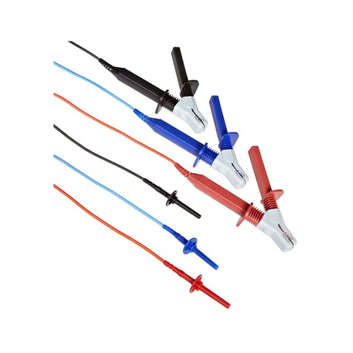 Megger 1002-647 10m Test Lead Set, Large-sized 10kV Insulated Clips
