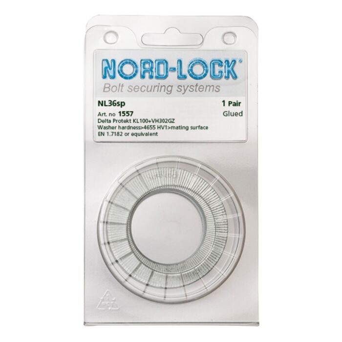NORD-LOCK NL36SP Wedge Locking Washers, 1 3/8"(M36), ID 1.47