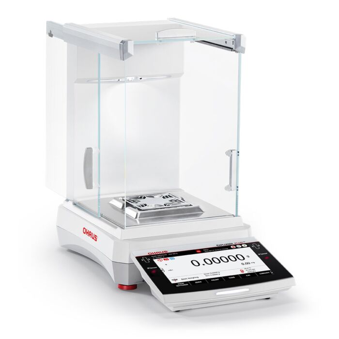 Ohaus Scale EXP225D/AD Explorer Plus Dual-Range Semi-Micro Balance, 120 g / 220 g
