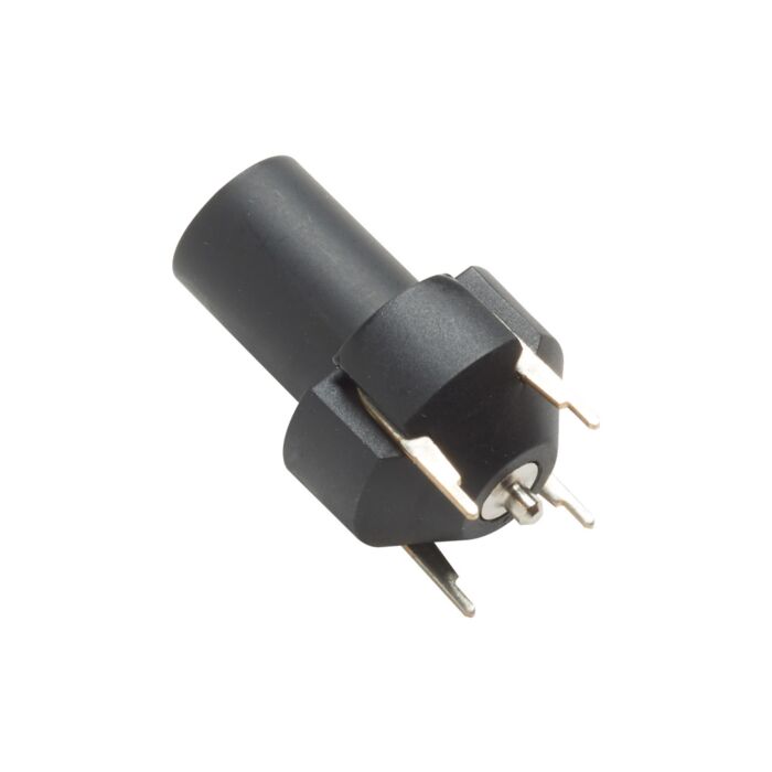 Pomona 73096-0 In-Line 4mm Safety Jack For PCB, Black
