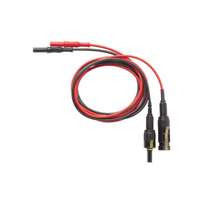Pomona PVLEAD1 MC4 To 4mm Test Lead Set, Black/Red