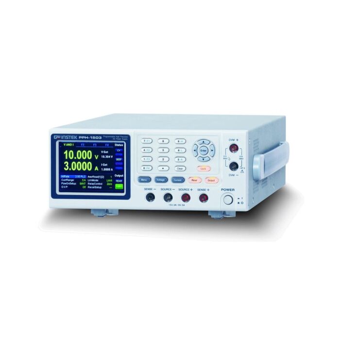 GW Instek PPH-1503 Dual Range DC Power Supply (0-15V/0-3A or 0-9/0-5A)