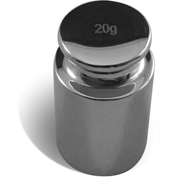 PROCISION 11122305-316L 20g Weight, 316L SS, OIML F1 +/- 0.25 mg