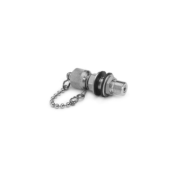 Ralston Instruments QTFT-HHSB Hose union - male QT x male QT Adapter