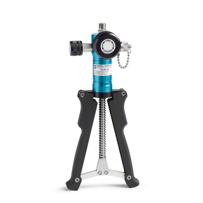 Ralston Instruments DCAP-PV Vacuum Pressure Pump, 650PSI (4.5 mPa) 28.5" HgVac, 1/8" NPTM, 3'Hose