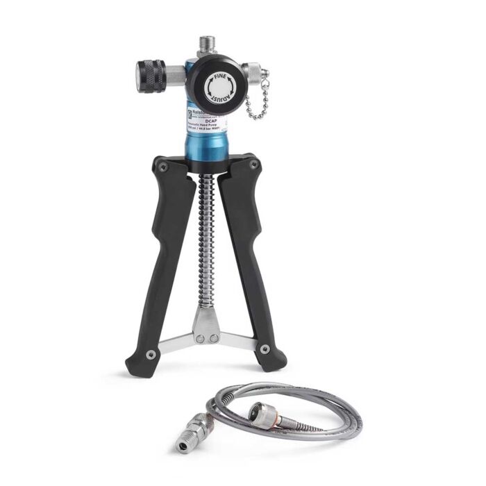 Ralston Instruments DCAP Pneumatic Hand Pump, 600 psi, 1/4" Male NPT Process connection