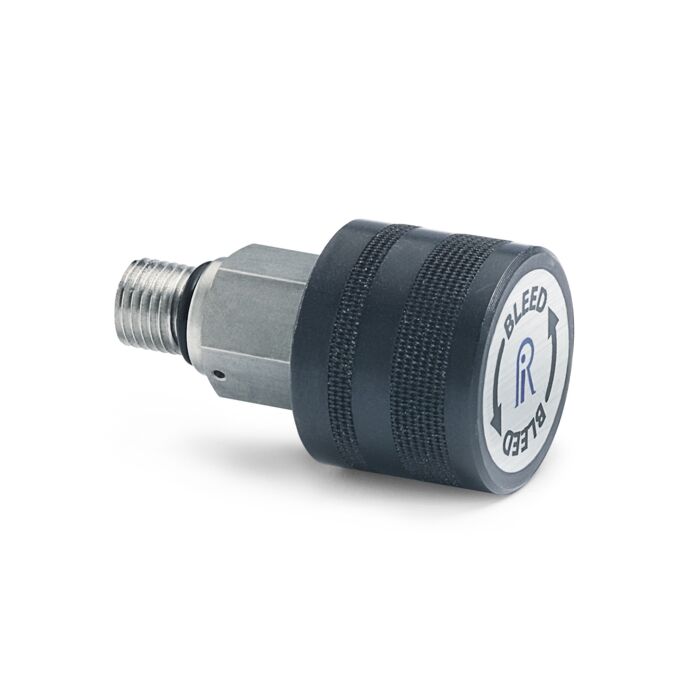 Ralston Instruments QSCM-0020-VT Vent Valve with Viton Seals, Stainless Steel