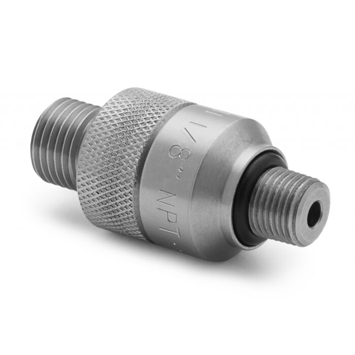 Ralston Instruments QTHA-1MS0-QD 1/8" Male NPT QD (Quick-connect) Adapter, Stainless Steel Adapter