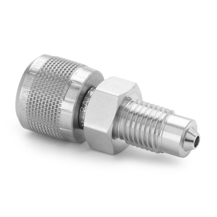 Ralston Instruments XTHA-2MSA-MP Medium Pressure x Female Quick- test XT Adapter, Stainless Steel Adapter