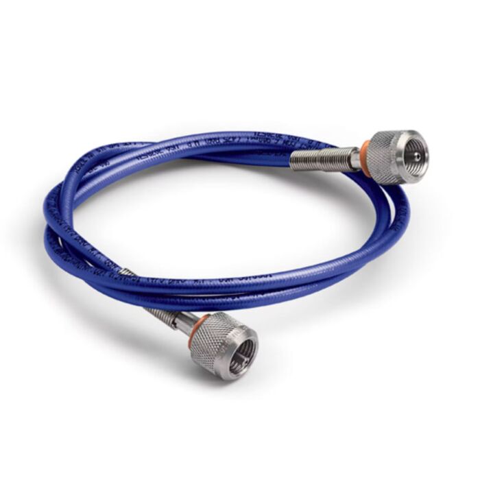 Ralston Instruments XTXT-HOS-3FT Quick-test XT 10000PSI Hose, Stainless Steel Hose Ends, 3'