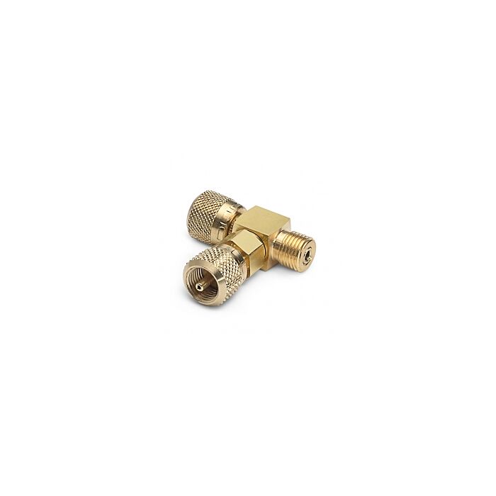 Ralston Instruments QTHA-HCCB Hose Tee, Brass