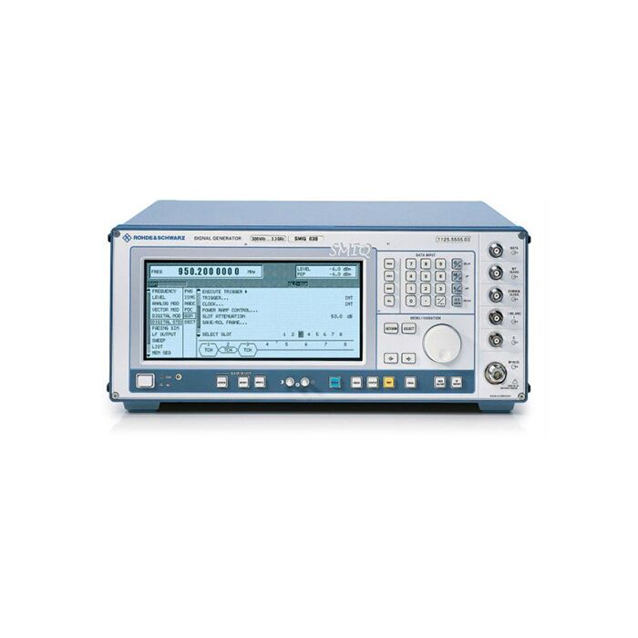 Rohde & Schwarz SMIQ 03B for Rent, Vector Signal Generator, 300 kHz to 3.3 GHz