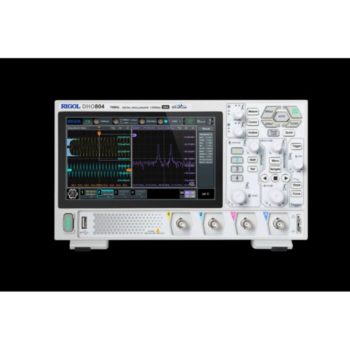 Rigol DHO804 Digital Oscilloscope, 70MHz, 1.25GSa/s, 4 channels