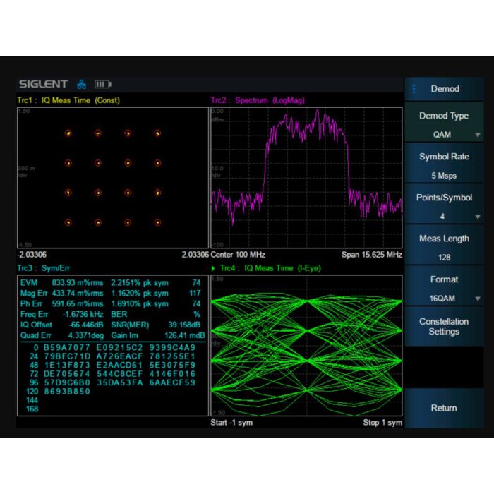 Siglent SHA850-DMA Digital Modulation Analysis 