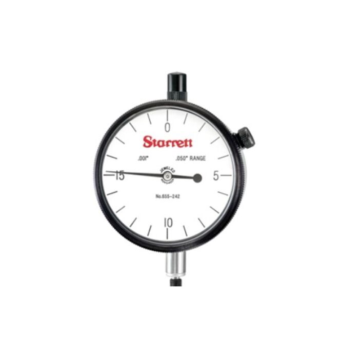 Starrett 655-242J 53595 2 3/4" Dial Indicator .050" Range