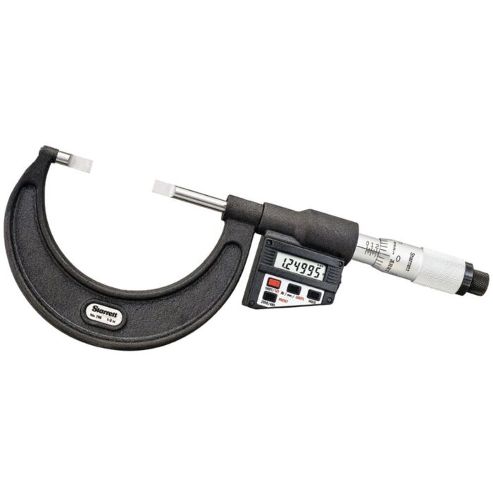 Starrett 786MEP-125 66129 Digital Micrometer 100-125mm