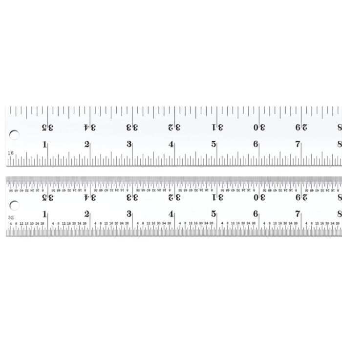 Starrett C604R-36 52682 36" Spring Tempered Rule