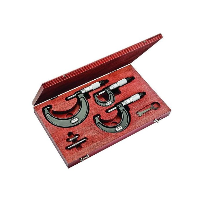 Starrett S436.1MBRLZ 68070 0-100mm Micrometer Set  68070