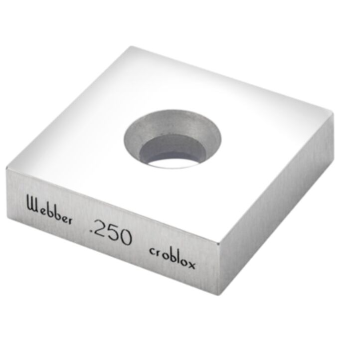 Starrett SC.250AA 91160 Square CROBLOX Gage Block,.250"
