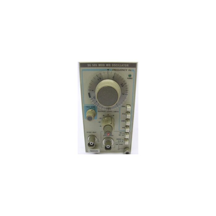 Tektronix SG 505 for Rent, Oscillator, 10 Hz to 100 Khz Plug-in