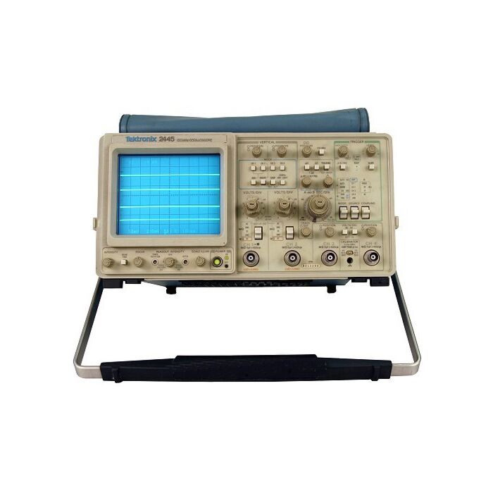Tektronix 2445 for Rent, 150 MHz, 4 Channel Oscilloscope, 2 mV/div, 1 nS/div Sweep Rate
