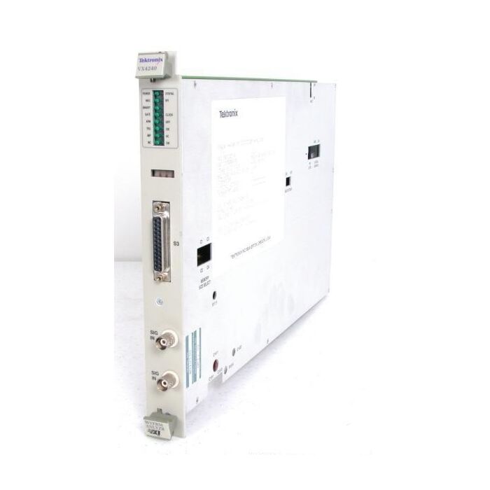 Tektronix VX4240 for Rent, Waveform Digitizer/Analyzer VXI Module, 12-Bit, 10 MS/s