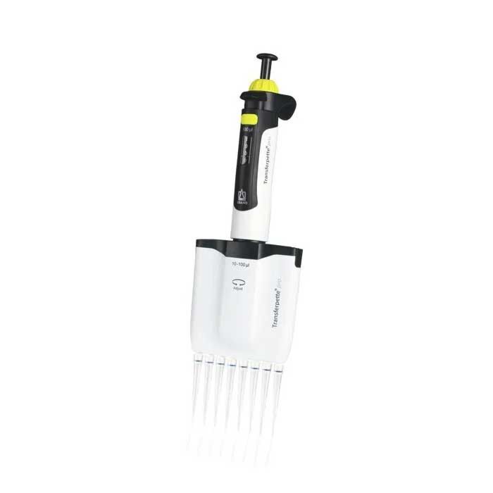 
BRANDTECH Transferpette pro adjustable pipette, 10 - 100 ul, 8 channel
